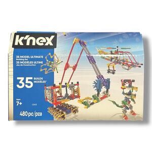 K'nex Building Set with 35 Models